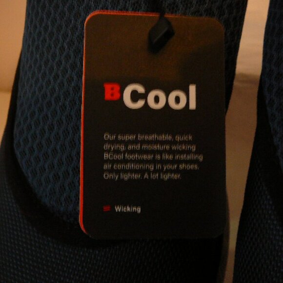 Bass Outdoor Men's Blue Hex Mesh Action Slide On Traction Hiking Shoes-10.5 - Picture 2 of 11